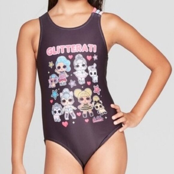 Dream Wave Other - Girls L.O.L. Surprise Glitterati Swimsuit Sz XS